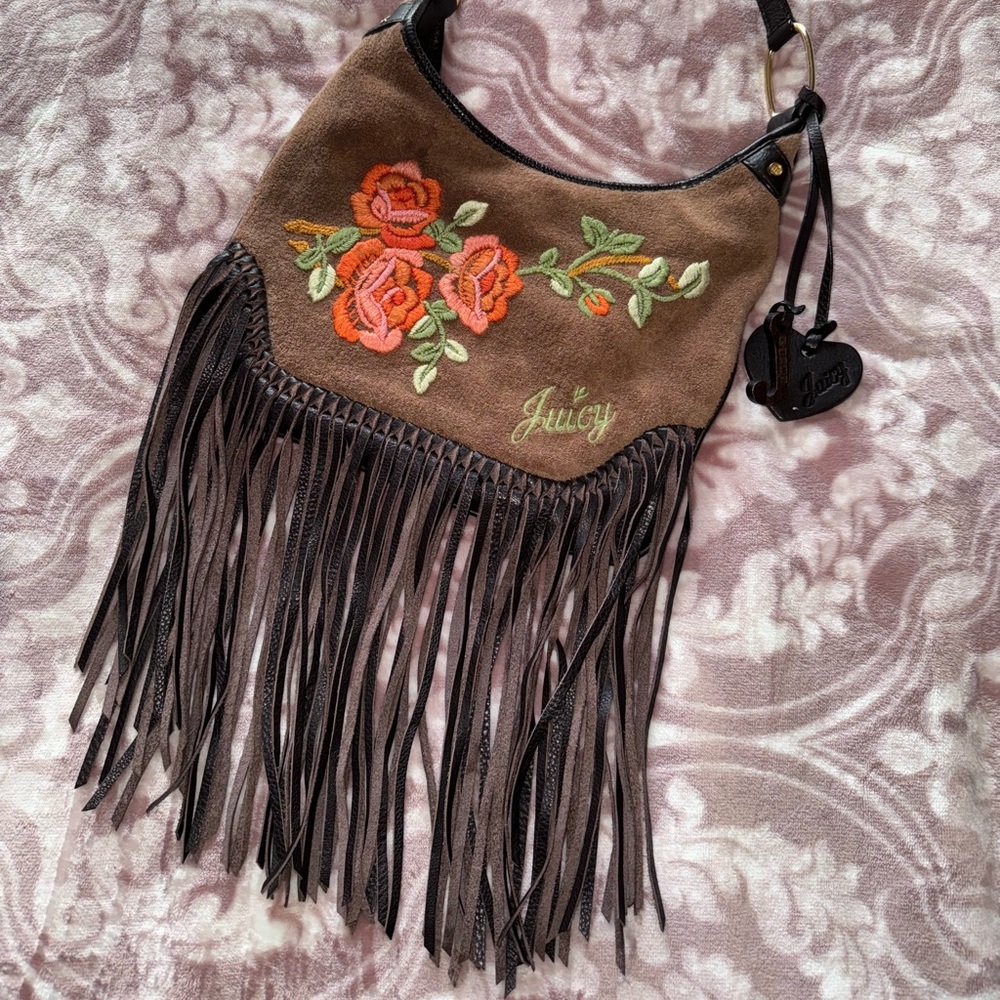 Vintage brown Juicy Couture crossbody bag
